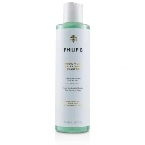 Store Philip B Nordic Wood Hair + Body Shampoo (Invigorating Purifying - All Hair Types) 350ml/11.8oz - GlowEssence Care - Embrace the Essence of Radiance with Premium Skincare Solutions