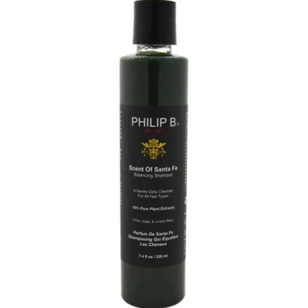 Best Philip B Scent of Santa Fe Balancing Shampoo by Philip B for Unisex - 7.4 oz Shampoo - GlowEssence Care - Embrace the Essence of Radiance with Premium Skincare Solutions