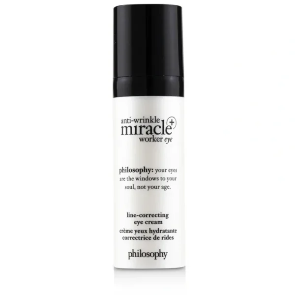 Best Sale Philosophy Anti-Wrinkle Miracle Worker Eye+ Line-Correcting Eye Cream 15ml/0.5oz - GlowEssence Care - Embrace the Essence of Radiance with Premium Skincare Solutions