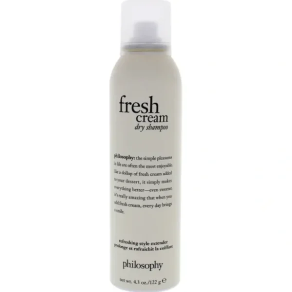 Hair-care*Philosophy Fresh Cream Dry Shampoo by Philosophy for Unisex - 4.3 oz Dry Shampoo - GlowEssence Care - Embrace the Essence of Radiance with Premium Skincare Solutions