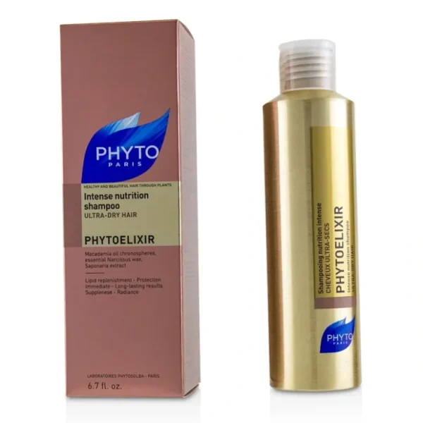 Lip-care*Phyto PhytoElixir Intense Nutrition Shampoo (Ultra-Dry Hair) 200ml/6.7oz - GlowEssence Care - Embrace the Essence of Radiance with Premium Skincare Solutions