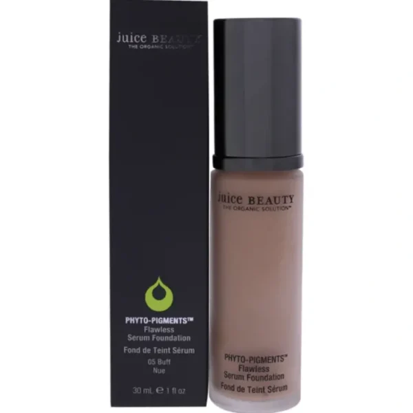 Beauty*Phyto-Pigments Flawless Serum Foundation - 05 Buff by Juice Beauty for Women - 1 oz Foundation - GlowEssence Care - Embrace the Essence of Radiance with Premium Skincare Solutions