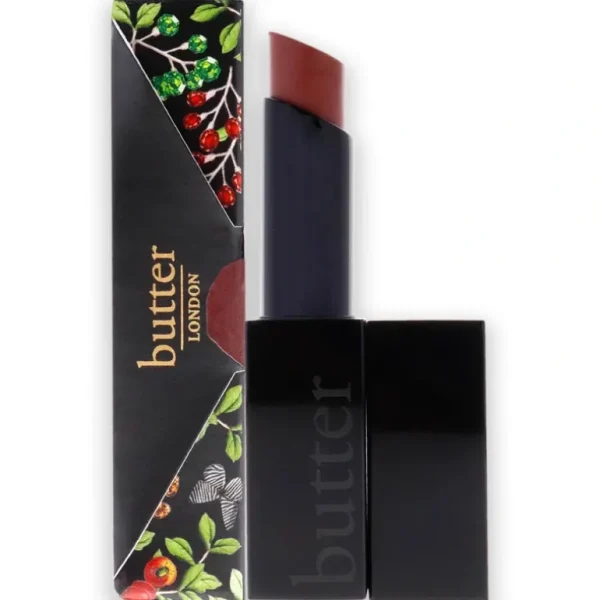 Flash Sale Plush Rush Satin Matte Lipstick - Brave by Butter London for Women - 0.1 oz Lipstick - GlowEssence Care - Embrace the Essence of Radiance with Premium Skincare Solutions