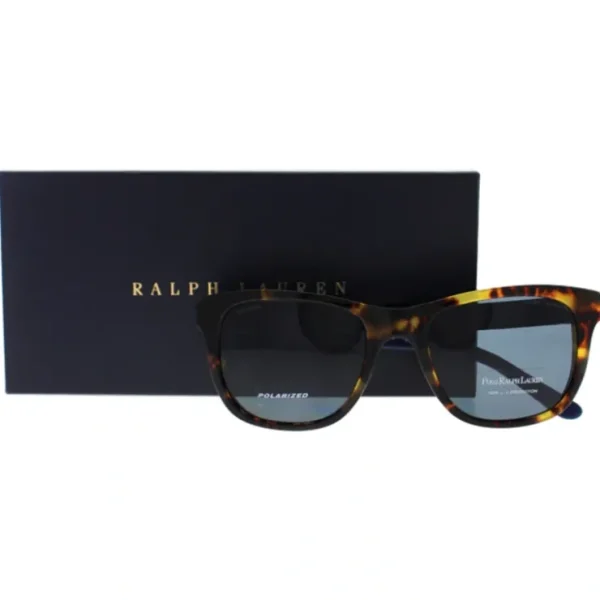 Eye-makeup*Polo Ralph Lauren PH4090 5351-81 - Havana Blue-Grey Polarized by Ralph Lauren for Men - 54-20-140 mm Sunglasses - GlowEssence Care - Embrace the Essence of Radiance with Premium Skincare Solutions