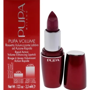 New Pupa Volume Rapid Action Enhacing Lipstick - 302 Fuchsia Fatal by Pupa Milano for Women - 0.123 oz Lipstick - GlowEssence Care - Embrace the Essence of Radiance with Premium Skincare Solutions