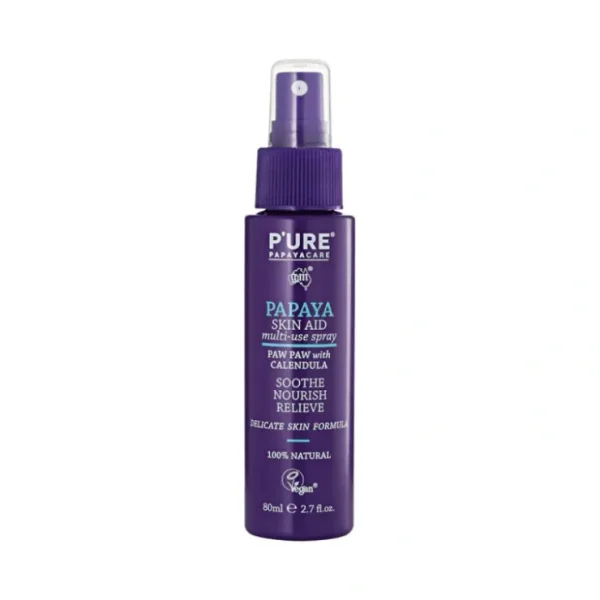 Eye-makeup*P'URE Papayacare Papaya Skin Aid Multi-Use Spray (Paw Paw with Calendula) 80ml - GlowEssence Care - Embrace the Essence of Radiance with Premium Skincare Solutions