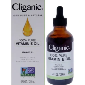 Fashion Pure Vitamin E by Cliganic for Unisex - 4 oz Oil - GlowEssence Care - Embrace the Essence of Radiance with Premium Skincare Solutions