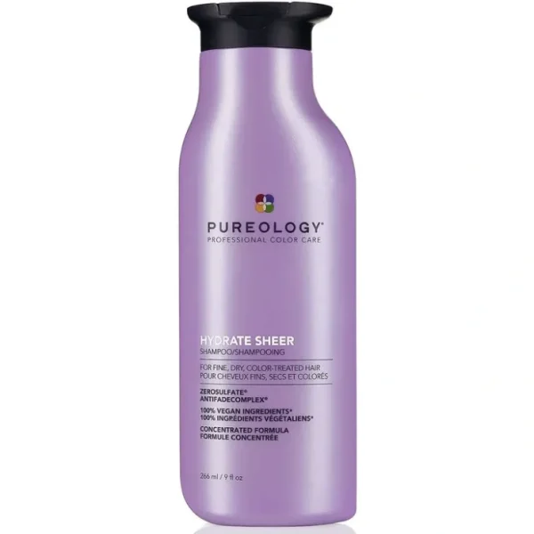 Eye-makeup*Pureology Hydrate Sheer Shampoo 266ml - GlowEssence Care - Embrace the Essence of Radiance with Premium Skincare Solutions