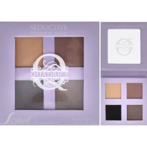 Clearance Quadrice Eyeshadow Palette - Seductive by Sorme Cosmetics for Women - 0.16 oz Eye Shadow - GlowEssence Care - Embrace the Essence of Radiance with Premium Skincare Solutions
