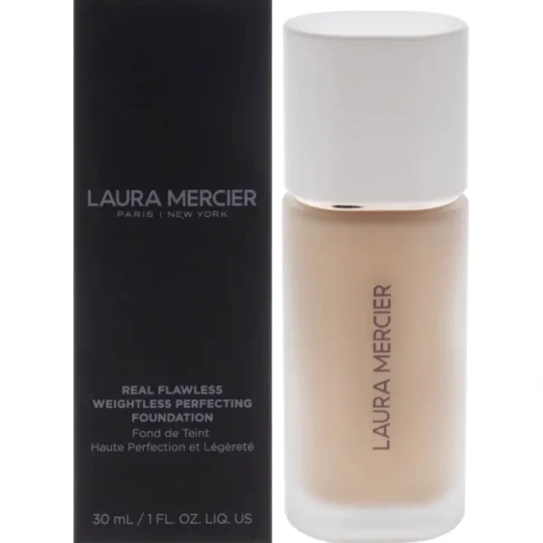 Complexion-care*Real Flawless Weightless Perfecting Foundation - 3N2 Camel by Laura Mercier for Women - 1 oz Foundation - GlowEssence Care - Embrace the Essence of Radiance with Premium Skincare Solutions