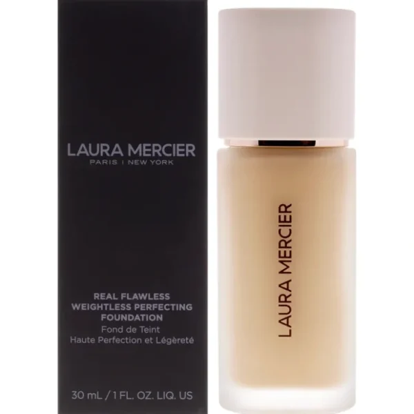 Complexion-care*Real Flawless Weightless Perfecting Foundation - 2N1 Cashew by Laura Mercier for Women - 1 oz Foundation - GlowEssence Care - Embrace the Essence of Radiance with Premium Skincare Solutions