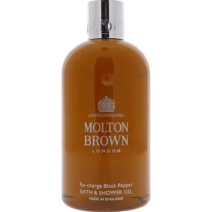 Wash*Re-charge Black Pepper Bath and Shower Gel by Molton Brown for Men - 10 oz Shower Gel - GlowEssence Care - Embrace the Essence of Radiance with Premium Skincare Solutions