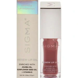 Sale Renew Lip Oil - All Heart by SIGMA for Women - 0.18 oz Lip Oil - GlowEssence Care - Embrace the Essence of Radiance with Premium Skincare Solutions