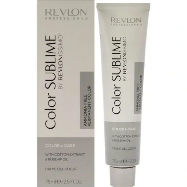 Store Revlonissimo Color Sublime - 7.34 Medium Golden Copper Blonde by Revlon for Unisex - 2.5 oz Hair Color - GlowEssence Care - Embrace the Essence of Radiance with Premium Skincare Solutions