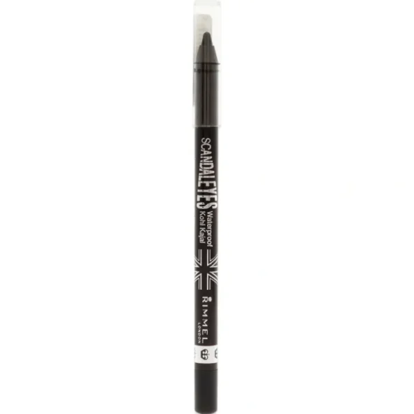 Best Sale Rimmel London Scandaleyes Waterproof Kohl Kajal Eyeliner - 001 Black by Rimmel London for Women - 0.04 oz Eyeliner - GlowEssence Care - Embrace the Essence of Radiance with Premium Skincare Solutions