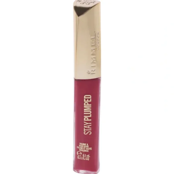 Sale Rimmel London Stay Plumped - 501 Raspberry Sundae by Rimmel London for Women - 0.21 oz Lip Gloss - GlowEssence Care - Embrace the Essence of Radiance with Premium Skincare Solutions