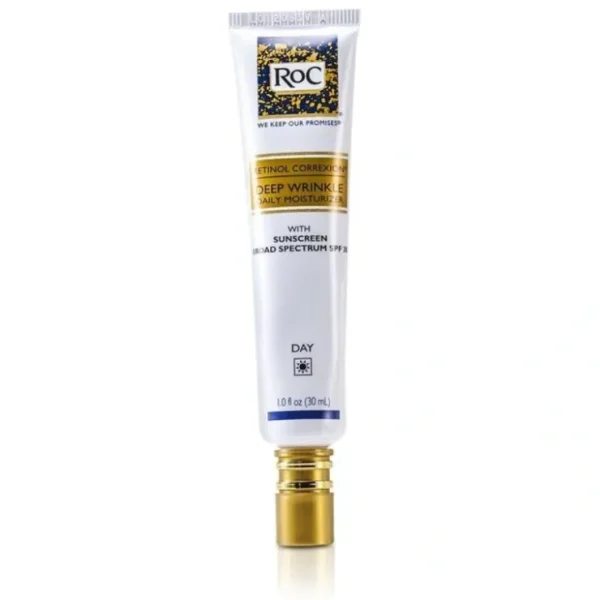Complexion-care*ROC Retinol Correxion Deep Wrinkle Daily Moisturizer With Sunscreen Broad Spectrum SPF 30 30ml/1oz - GlowEssence Care - Embrace the Essence of Radiance with Premium Skincare Solutions