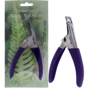 Lip-care*Rubber Grip Acrylic Nail Slicer by Satin Edge for Unisex - 1 Pc Nail Slicer - GlowEssence Care - Embrace the Essence of Radiance with Premium Skincare Solutions