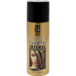 Wash*Salon Grafix High Beams Intense Temporary Spray - 20 Black by Salon Grafix for Unisex - 2.7 oz Hair Color - GlowEssence Care - Embrace the Essence of Radiance with Premium Skincare Solutions