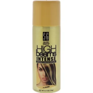 Wash*Salon Grafix High Beams Intense Temporary Spray - 50 Blonde by Salon Grafix for Unisex - 2.7 oz Hair Color - GlowEssence Care - Embrace the Essence of Radiance with Premium Skincare Solutions