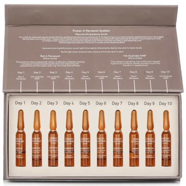 Complexion-care*Sarah Chapman Skinesis Power A Renewal System 10x1ml/0.03oz - GlowEssence Care - Embrace the Essence of Radiance with Premium Skincare Solutions