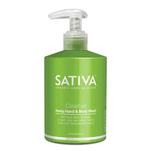 Wash*Sativa Hemp Hand & Body Wash Cleanse 250ml - GlowEssence Care - Embrace the Essence of Radiance with Premium Skincare Solutions