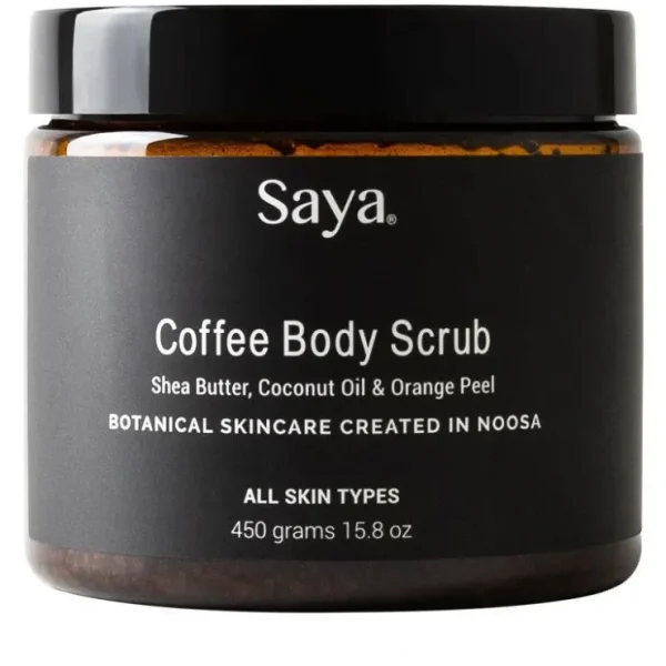 Eye-makeup*Saya Coffee Body Scrub 450g - GlowEssence Care - Embrace the Essence of Radiance with Premium Skincare Solutions