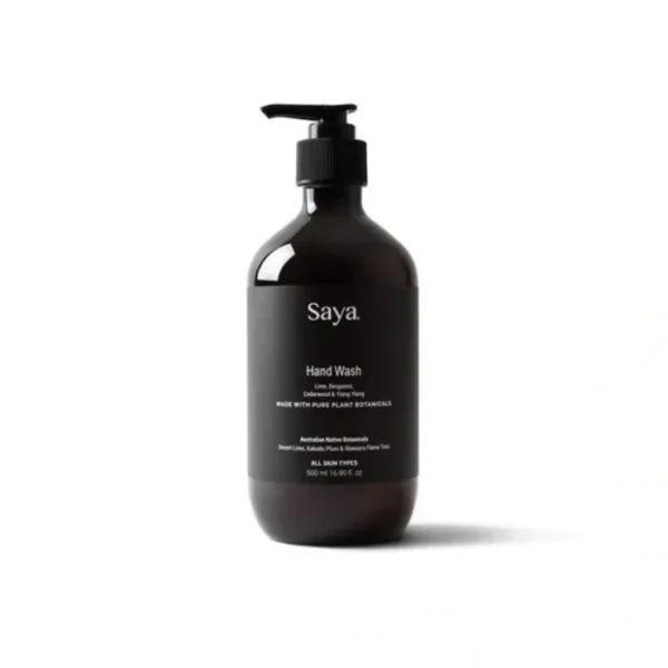Wash*Saya Lime & Bergamot Hand Wash 500ml - GlowEssence Care - Embrace the Essence of Radiance with Premium Skincare Solutions