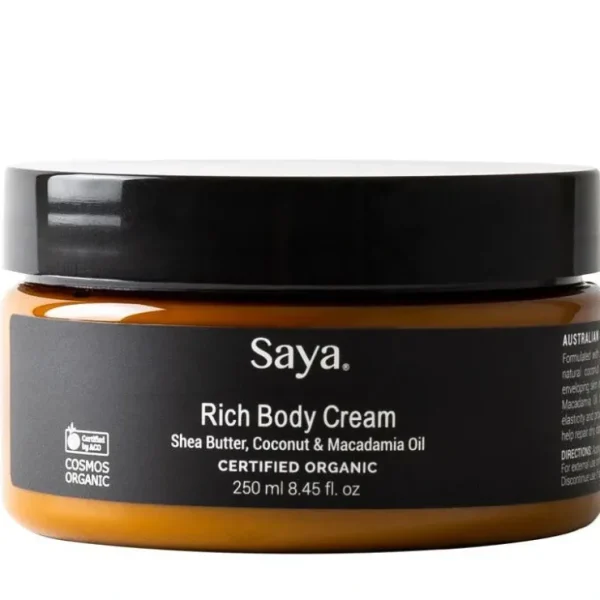 Eye-makeup*Saya Rich Body Cream 250ml - GlowEssence Care - Embrace the Essence of Radiance with Premium Skincare Solutions