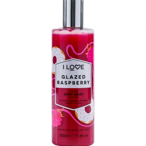 Wash*Scented Body Wash - Glazed Raspberry by I Love Cosmetics for Women - 11.8 oz Body Wash - GlowEssence Care - Embrace the Essence of Radiance with Premium Skincare Solutions