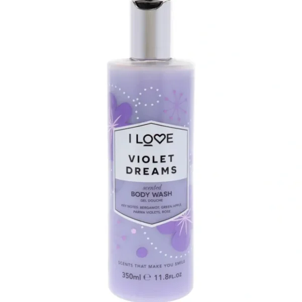 Wash*Scented Body Wash - Violet Dreams by I Love Cosmetics for Women - 11.8 oz Body Wash - GlowEssence Care - Embrace the Essence of Radiance with Premium Skincare Solutions