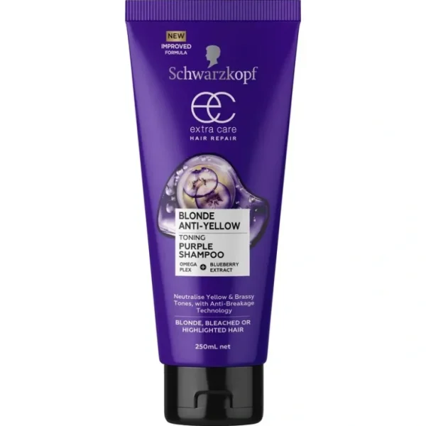 Eye-makeup*Schwarzkopf Extra Care Blonde Purple Conditioner 250ml - GlowEssence Care - Embrace the Essence of Radiance with Premium Skincare Solutions