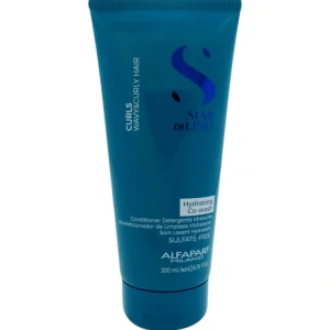 Wash*Semi Di Lino Curls Hydrating Co-Wash Conditioner by Alfaparf Milano for Unisex - 6.76 oz Conditioner - GlowEssence Care - Embrace the Essence of Radiance with Premium Skincare Solutions