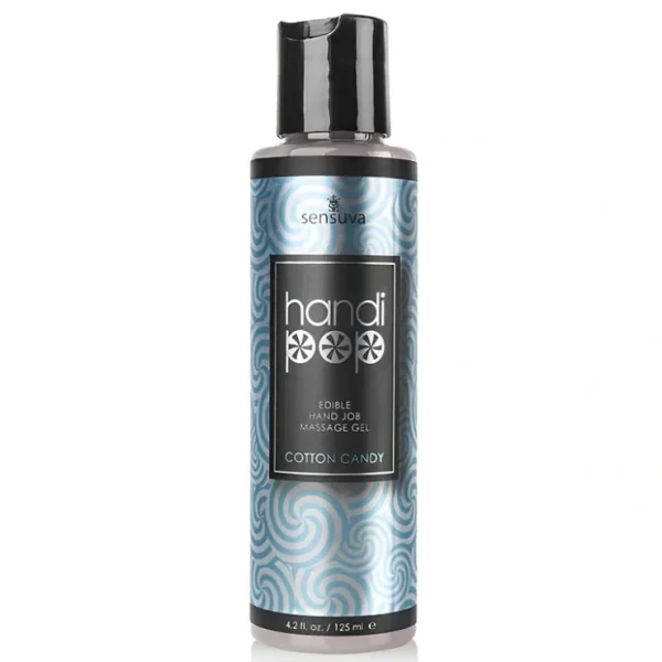 Lip-care*Sensuva Handipop Hand Job Massage Gel - Cotton Candy 125ml / 4.2oz - GlowEssence Care - Embrace the Essence of Radiance with Premium Skincare Solutions