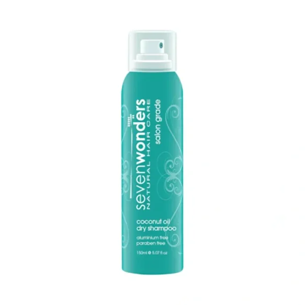 Wash*Seven Wonders Natural Hair Care Coconut Oil Dry Shampoo Spray 150ml - GlowEssence Care - Embrace the Essence of Radiance with Premium Skincare Solutions