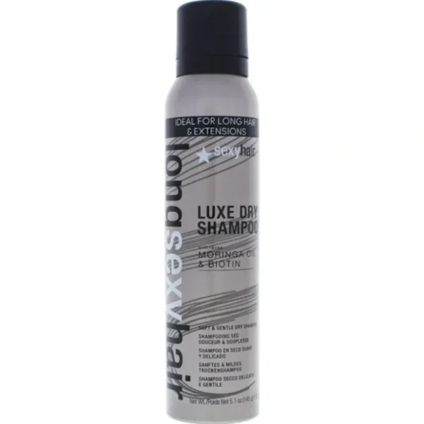 Store Sexy Hair Long Sexy Hair Luxe Dry Shampoo by Sexy Hair for Unisex - 5.1 oz Dry Shampoo - GlowEssence Care - Embrace the Essence of Radiance with Premium Skincare Solutions