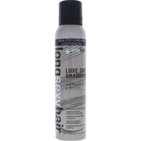 Hair-care*Sexy Hair Long Sexy Hair Luxe Dry Shampoo by Sexy Hair for Unisex - 5.1 oz Dry Shampoo - GlowEssence Care - Embrace the Essence of Radiance with Premium Skincare Solutions