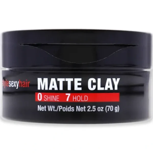 Store Sexy Hair Style Sexy Hair Matte Texturizing Clay by Sexy Hair for Men - 2.5 oz Clay - GlowEssence Care - Embrace the Essence of Radiance with Premium Skincare Solutions