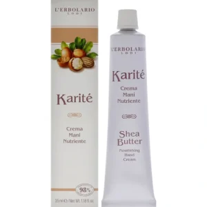 Wash*Shea Butter Nourishing Hand Cream by Lerbolario for Unisex - 1.18 oz Cream - GlowEssence Care - Embrace the Essence of Radiance with Premium Skincare Solutions