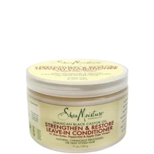 Fashion Shea Moisture Jamaican Black Castor Oil Strengthen & Restore Leave-In Conditioner 312g - GlowEssence Care - Embrace the Essence of Radiance with Premium Skincare Solutions