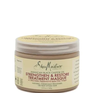 Best Sale Shea Moisture Jamaican Black Castor Oil Strengthen & Restore Treatment Masque 340ml - GlowEssence Care - Embrace the Essence of Radiance with Premium Skincare Solutions