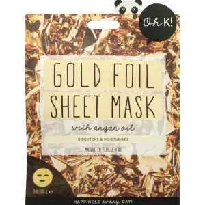 Complexion-care*Sheet Mask - Gold Foil by Oh K! for Unisex - 1 Pc Mask - GlowEssence Care - Embrace the Essence of Radiance with Premium Skincare Solutions