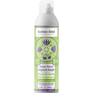 Discount Shower Mousse Bodywash - Grapefruit Delight by Human+Kind for Unisex - 6.76 oz Body Wash - GlowEssence Care - Embrace the Essence of Radiance with Premium Skincare Solutions