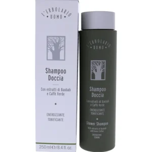 Clearance Shower Shampoo - Uomo by LErbolario for Unisex - 8.4 oz Shampoo - GlowEssence Care - Embrace the Essence of Radiance with Premium Skincare Solutions