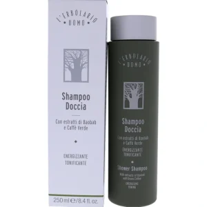 Wash*Shower Shampoo - Uomo by LErbolario for Unisex - 8.4 oz Shampoo - GlowEssence Care - Embrace the Essence of Radiance with Premium Skincare Solutions