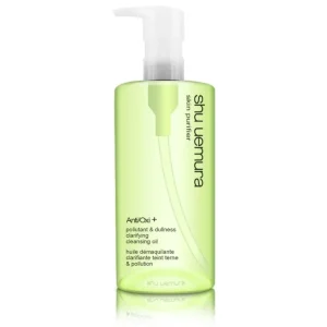 Outlet Shu Uemura Anti/Oxi+ Pollutant & Dullness Clarifying Cleansing Oil 450ml/15.2oz - GlowEssence Care - Embrace the Essence of Radiance with Premium Skincare Solutions