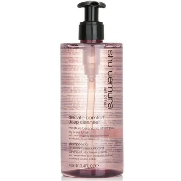 Discount Shu Uemura Delicate Comfort Deep Cleanser 400ml/13.4oz - GlowEssence Care - Embrace the Essence of Radiance with Premium Skincare Solutions