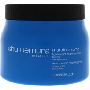 Hair-care*Shu Uemura Muroto Volume Lightweight Care Treatment by Shu Uemura for Unisex - 16.9 oz Masque - GlowEssence Care - Embrace the Essence of Radiance with Premium Skincare Solutions