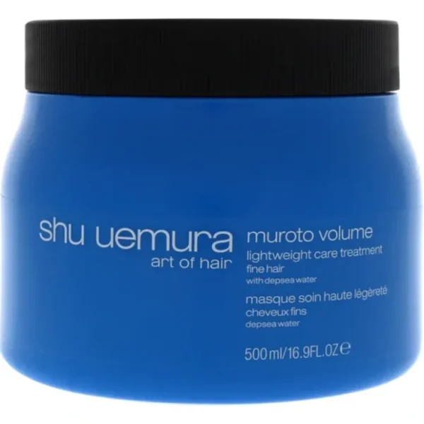 Hair-care*Shu Uemura Muroto Volume Lightweight Care Treatment by Shu Uemura for Unisex - 16.9 oz Masque - GlowEssence Care - Embrace the Essence of Radiance with Premium Skincare Solutions