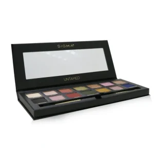 New Sigma Beauty Untamed Eyeshadow Palette With Dual Ended Brush (14x Eyeshadow + 1x Dual Ended Brush) 19.32g/0.68oz - GlowEssence Care - Embrace the Essence of Radiance with Premium Skincare Solutions